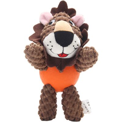 Blinkit Pluche speelgoed voor honden met pieper, Dik ribfluweel & natuurlijk rubber, Kauwspeelgoed voor gebitsreiniging, Geschikt voor alle hondenrassen Blinkit Pluche speelgoed voor honden met pieper, Dik ribfluweel & natuurlijk rubber, Kauwspeelgoed voor gebitsreiniging, Geschikt voor alle hondenrassen