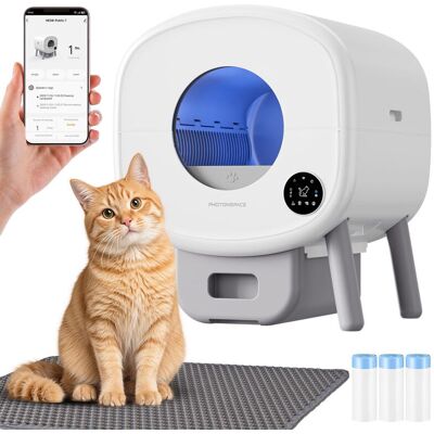Photonspace XXL 95L automatische zelfreinigende kattenbak – Handsfree Photonspace XXL 95L automatische zelfreinigende kattenbak – Handsfree