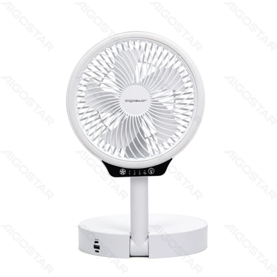 Aigostar 60W draagbare luchtkoeler - 3,5L watertank met 2 ijsblokken - 3 ventilatorsnelheden & 3 windstanden - 12-uurs timer - afstandsbediening & aanraakpaneel - voor thuis en op kantoor Aigostar 60W draagbare luchtkoeler - 3,5L watertank met 2 ijsblokken - 3 ventilatorsnelheden & 3 windstanden - 12-uurs timer - afstandsbediening & aanraakpaneel - voor thuis en op kantoor