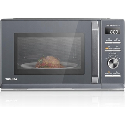TOSHIBA Magnetron - MW3-AM25PFI - Morandi Grijs - 25L Capaciteit TOSHIBA Magnetron - MW3-AM25PFI - Morandi Grijs - 25L Capaciteit
