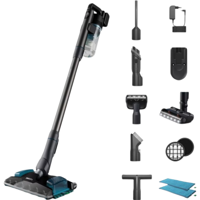 Philips XC8055/01 - Kleur Aqua - Steelstofzuiger Philips XC8055/01 - Kleur Aqua - Steelstofzuiger