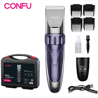 CONFU T90 elektrische tondeuse elektrische tondeuse voor volwassenen zelfgebruik baby's en kinderen thuis kapsalon herenkapsalon speciaal scheerapparaat kappersgereedschapsset CONFU T90 elektrische tondeuse elektrische tondeuse voor volwassenen zelfgebruik baby's en kinderen thuis kapsalon herenkapsalon speciaal scheerapparaat kappersgereedschapsset