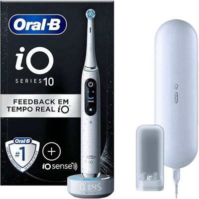 Oral-B iO Serie 10 Elektrische Tandenborstel - AI, 7 Modi, Bluetooth Oral-B iO Serie 10 Elektrische Tandenborstel - AI, 7 Modi, Bluetooth