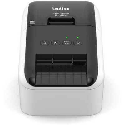 Brother QL-800 labelprinter direct thermisch kleur 300 x 600 DPI 148 mm/sec bedraad DK Brother QL-800 labelprinter direct thermisch kleur 300 x 600 DPI 148 mm/sec bedraad DK