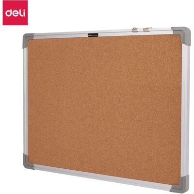 Deli kurken prikbord, planbord voor kantoor en thuis, 24 x 18 inch, 1 stuk Deli kurken prikbord, planbord voor kantoor en thuis, 24 x 18 inch, 1 stuk