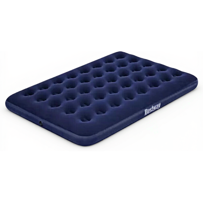Bestway Dubbel Luchtbed - PVC, Blauw, 191 x 137 x 22 cm Bestway Dubbel Luchtbed - PVC, Blauw, 191 x 137 x 22 cm