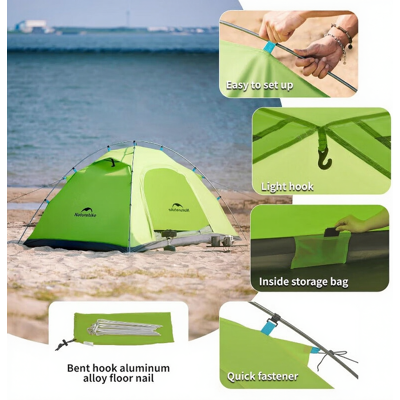 Naturehike P-serie 4-seizoenen 2-persoons ultralichte anti-UV campingtent Naturehike P-serie 4-seizoenen 2-persoons ultralichte anti-UV campingtent