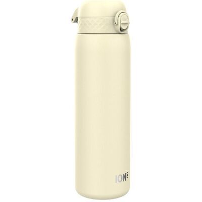 ION8 lichte 1200 ml stalen waterfles, niet geïsoleerd, lekvrij, gemakkelijk te openen, veilige sluiting, vaatwasmachinebestendig, klapdeksel, draaggreep, ideaal voor reizen & een actieve levensstijl, crèmewit ION8 lichte 1200 ml stalen waterfles, niet geïsoleerd, lekvrij, gemakkelijk te openen, veilige sluiting, vaatwasmachinebestendig, klapdeksel, draaggreep, ideaal voor reizen & een actieve levensstijl, crèmewit