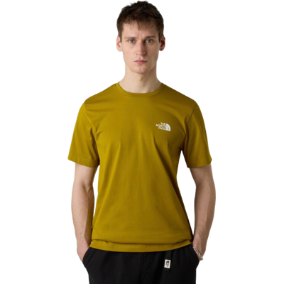 THE NORTH FACE heren T-shirt NF0A87NG Deep Dijon XS THE NORTH FACE heren T-shirt NF0A87NG Deep Dijon XS