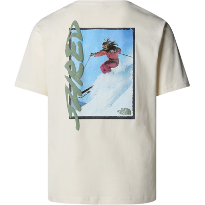 The North Face heren T-shirt NF0A8E4E White Dune S The North Face heren T-shirt NF0A8E4E White Dune S