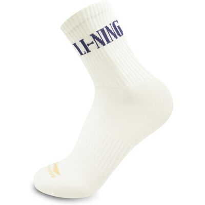 LI-NING mid-cut sokken (3-pack) new white/new white/new white L LI-NING mid-cut sokken (3-pack) new white/new white/new white L