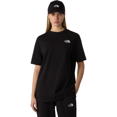 THE NORTH FACE dames T-shirt - TNF - zwart - XS - modelcode: NF0A87NQ THE NORTH FACE dames T-shirt - TNF - zwart - XS - modelcode: NF0A87NQ