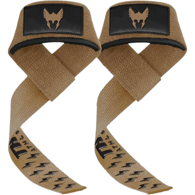 Thor Athletics Lifting Straps Extra Grip Camel Thor Athletics Lifting Straps Extra Grip Camel