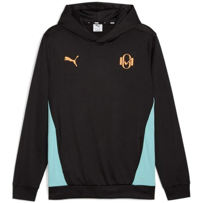 Puma Momo Gonzalez single sweatshirt zwart oranje S Puma Momo Gonzalez single sweatshirt zwart oranje S