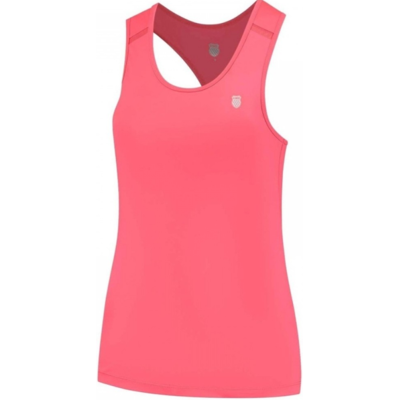 K-Swiss Hypercourt 4 dames tanktop - roze - S K-Swiss Hypercourt 4 dames tanktop - roze - S