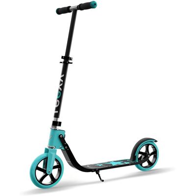 LEEYV step RV205, step voor kinderen van 6–12 en volwassenen, max. draagvermogen 100 kg, verstelbare hoogte, lichtgewicht 2-wielig, opvouwbare kinderstep met grote wielen van 205 mm LEEYV step RV205, step voor kinderen van 6–12 en volwassenen, max. draagvermogen 100 kg, verstelbare hoogte, lichtgewicht 2-wielig, opvouwbare kinderstep met grote wielen van 205 mm