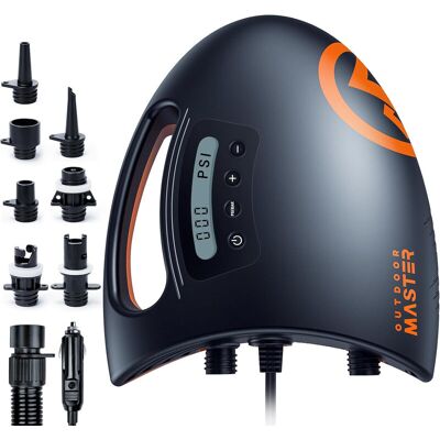 OutdoorMaster 20PSI Shark2 Hogedruk SUP Luchtpomp voor Opblaasbare Stand-Up Paddleboards en Boten OutdoorMaster 20PSI Shark2 Hogedruk SUP Luchtpomp voor Opblaasbare Stand-Up Paddleboards en Boten