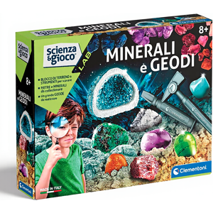 Clementoni Mineralen en Geoden - Wetenschapsset voor Kinderen Clementoni Mineralen en Geoden - Wetenschapsset voor Kinderen