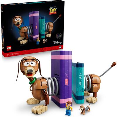 LEGO Disney Pixar 43301 Toy Story Slinky Hond Boekensteunen LEGO Disney Pixar 43301 Toy Story Slinky Hond Boekensteunen