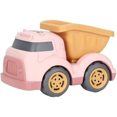 Little Dutch Vuilniswagen - Roze, 17 cm Little Dutch Vuilniswagen - Roze, 17 cm