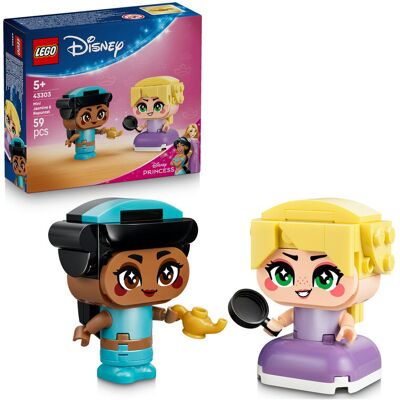 LEGO Disney Princess 43303 Mini Jasmine en Rapunzel LEGO Disney Princess 43303 Mini Jasmine en Rapunzel