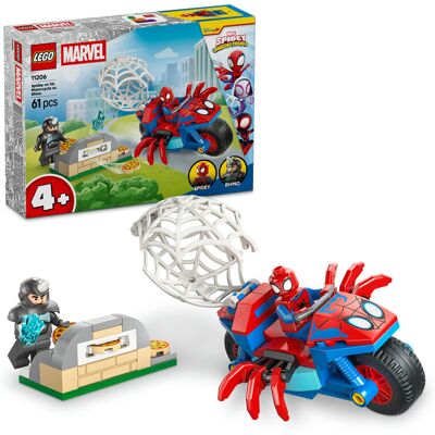 LEGO Spidey 11206 Spidey op zijn motor vs. Rhino LEGO Spidey 11206 Spidey op zijn motor vs. Rhino