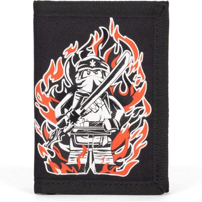 LEGO Ninjago drievoudige portemonnee - Kai, 8 x 12 cm LEGO Ninjago drievoudige portemonnee - Kai, 8 x 12 cm