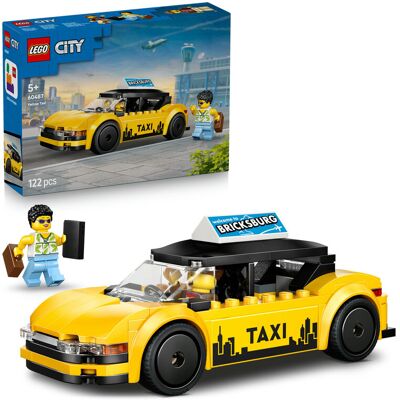 LEGO City 60487 Gele taxi LEGO City 60487 Gele taxi