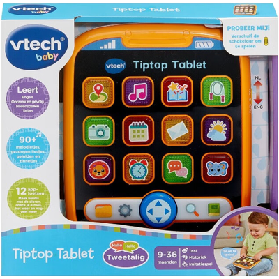 VTech Tiptop tablet - multi, 20 x 20 cm VTech Tiptop tablet - multi, 20 x 20 cm