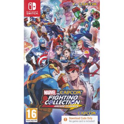 Capcom Marvel vs Capcom Fighting Collection: Arcade Classics (Code in de verpakking) (Switch) Capcom Marvel vs Capcom Fighting Collection: Arcade Classics (Code in de verpakking) (Switch)