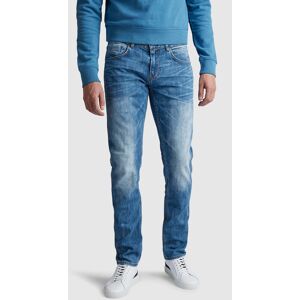 PME legend blauwe heren jeans Nightflight Rinsewash wassing Regular fit Steekzakken Knoop- en ritssluiting Duurzaam Blauw 29/32 PME legend blauwe heren jeans Nightflight Rinsewash wassing Regular fit Steekzakken Knoop- en ritssluiting Duurzaam Blauw 29/32