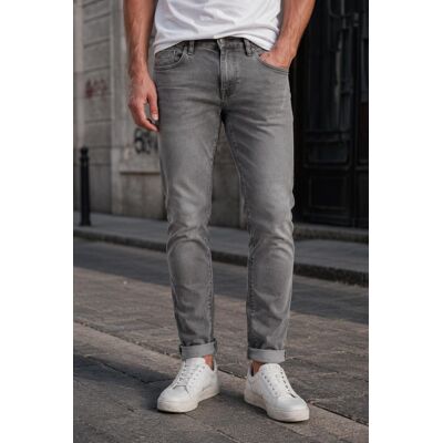 CARS JEANS - Jeans Blast - Grijs - Slim-fit Jeans CARS JEANS - Jeans Blast - Grijs - Slim-fit Jeans