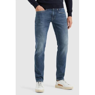 PME legend blauwe heren jeans Skyrak Stonewash wassing Relaxed Fit 5-Pocket zakken Knoop- en ritssluiting Duurzaam Regular waist Blauw 35/34 PME legend blauwe heren jeans Skyrak Stonewash wassing Relaxed Fit 5-Pocket zakken Knoop- en ritssluiting Duurzaam Regular waist Blauw 35/34