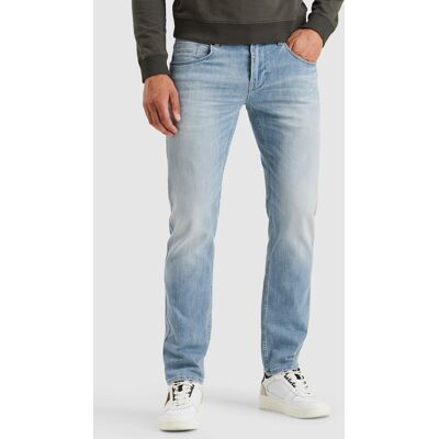 PME legend blauwe heren jeans Nightflight Regular fit 5-Pocket zakken Knoop- en ritssluiting Duurzaam Regular waist Blauw 34/32 PME legend blauwe heren jeans Nightflight Regular fit 5-Pocket zakken Knoop- en ritssluiting Duurzaam Regular waist Blauw 34/32