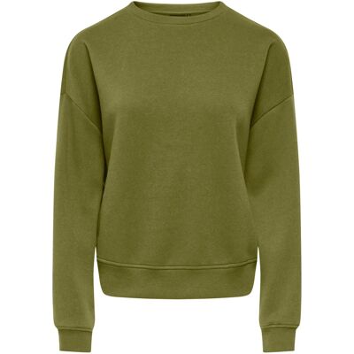 Only groene dames trui Ronde hals Oversized fit Duurzaam Lange mouw Groen XS Only groene dames trui Ronde hals Oversized fit Duurzaam Lange mouw Groen XS