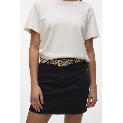 Vero Moda zwarte dames rok Rinsewash wassing Regular fit 5-Pocket zakken Knoop- en ritssluiting Duurzaam Regular waist Zwart XS Vero Moda zwarte dames rok Rinsewash wassing Regular fit 5-Pocket zakken Knoop- en ritssluiting Duurzaam Regular waist Zwart XS