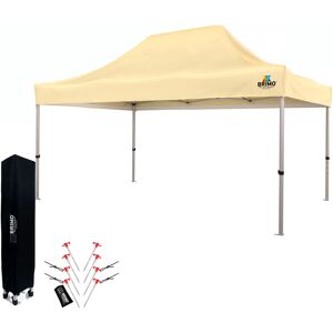 BRIMO - Tent 3x4,5m - 3 volledige wanden - 8 haringen - Tent BRIMO - Tent 3x4,5m - 3 volledige wanden - 8 haringen - Tent