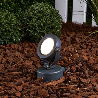 Lucande Buiten-LED-Spot Gavin - Verstelbaar, IP65, 7W Lucande Buiten-LED-Spot Gavin - Verstelbaar, IP65, 7W