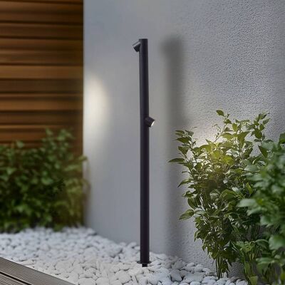Lindby Zwarte LED Buitenlamp - LED buitenlamp Lindby Zwarte LED Buitenlamp - LED buitenlamp