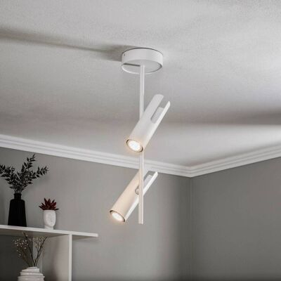 Sigma Leda 2 Witte Plafondlamp - Verstelbare Spots Sigma Leda 2 Witte Plafondlamp - Verstelbare Spots