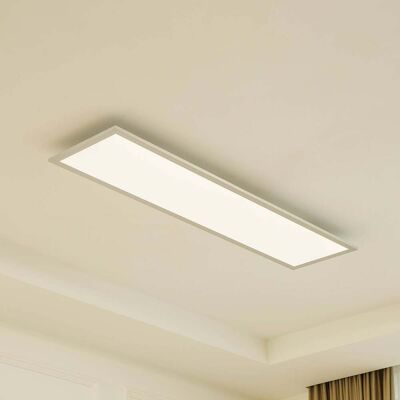 Arcchio Lyndra Plafondlamp - Modern 120cm Grijs Aluminium Arcchio Lyndra Plafondlamp - Modern 120cm Grijs Aluminium