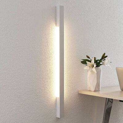 Arcchio Ivano 91 cm Witte Aluminium Wandlamp - Wandlicht Arcchio Ivano 91 cm Witte Aluminium Wandlamp - Wandlicht