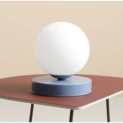 Aldex Model 1076B16_S Blauwe Tafellamp Aldex Model 1076B16_S Blauwe Tafellamp