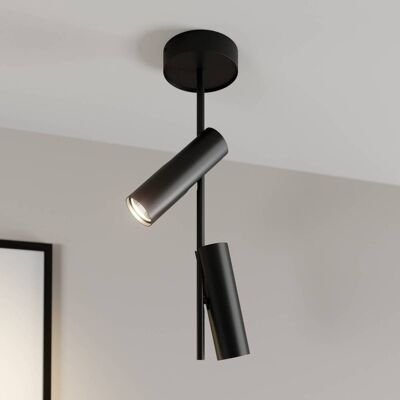 Sigma Leda 2 33104 Zwarte Plafondlamp Sigma Leda 2 33104 Zwarte Plafondlamp