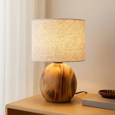 Lindby Mayumi Houten Tafellamp Lindby Mayumi Houten Tafellamp
