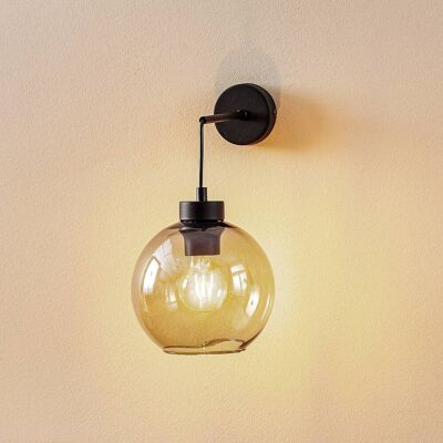 TK Lighting Wandlamp Cubus - E27, 15W, zwart/grijs grafiet TK Lighting Wandlamp Cubus - E27, 15W, zwart/grijs grafiet