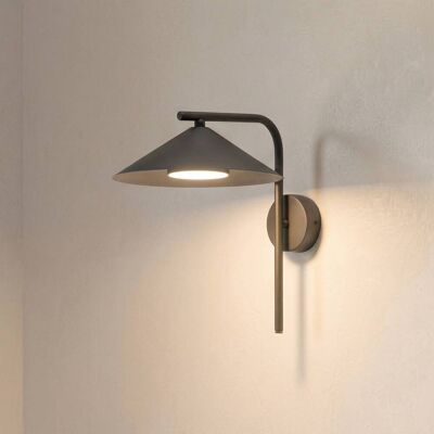 TK Lighting Wandlamp Lume, dimbaar, bruin / roest, Slaapkamer, metaal, wandlamp TK Lighting Wandlamp Lume, dimbaar, bruin / roest, Slaapkamer, metaal, wandlamp