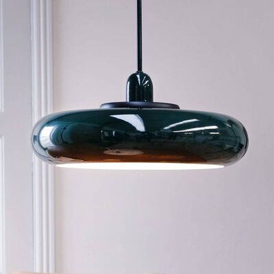 Dyberg Larsen Planet Hanglamp Donkergroen - Hanglamp Dyberg Larsen Planet Hanglamp Donkergroen - Hanglamp