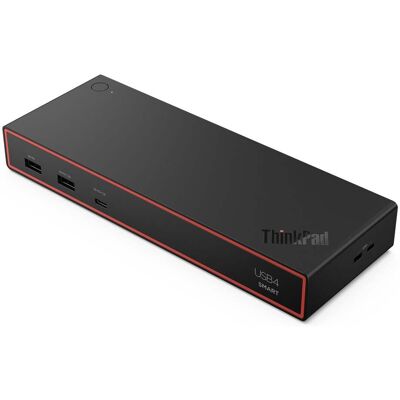Lenovo ThinkPad USB4 Smart Dock 5500 Bedraad Zwart 40BC0100EU Lenovo ThinkPad USB4 Smart Dock 5500 Bedraad Zwart 40BC0100EU