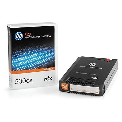 HPE RDX 500GB Removable Disk Cartridge Q2042A HPE RDX 500GB Removable Disk Cartridge Q2042A